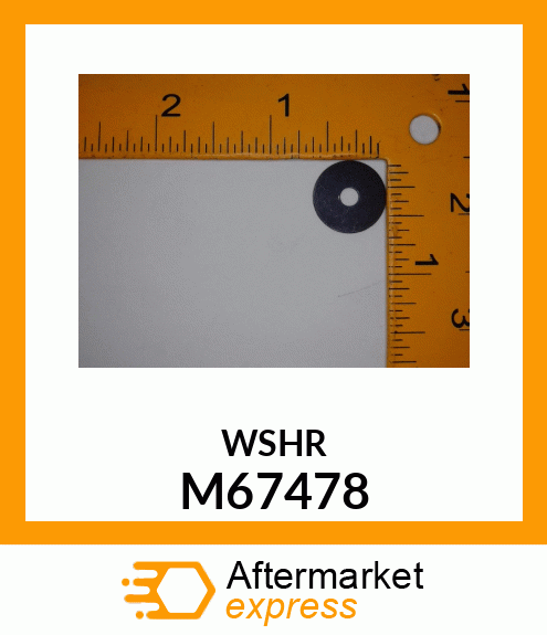 Washer - WASHER - PUR (Part is Obsolete) M67478