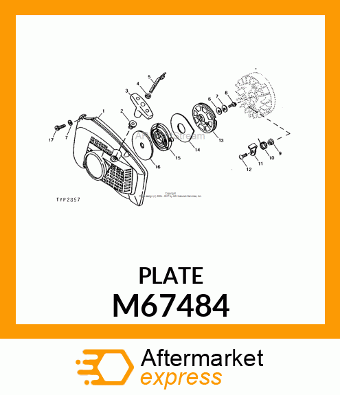 Plate M67484