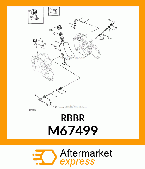 Cushion - FITTING RUBBER - PUR M67499