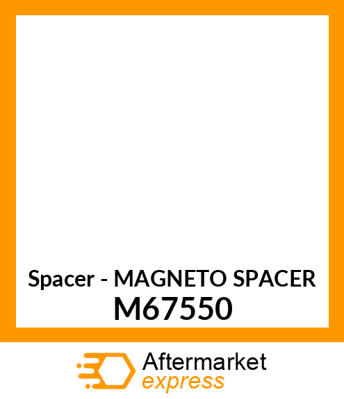 Spacer - MAGNETO SPACER M67550