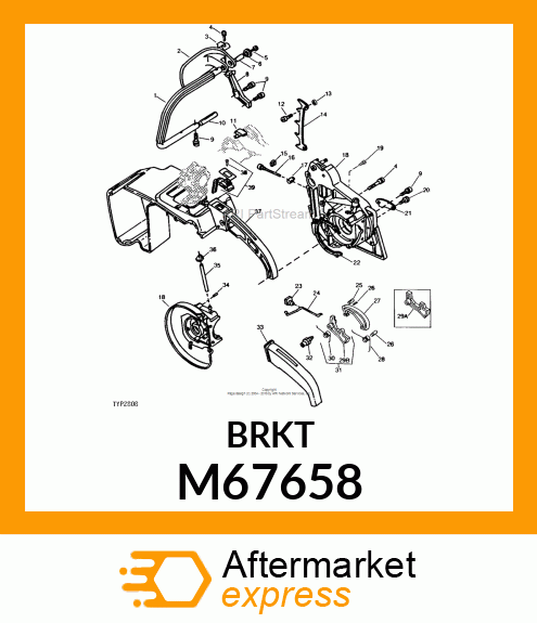 Guard - HAND GUARD-PUR M67658