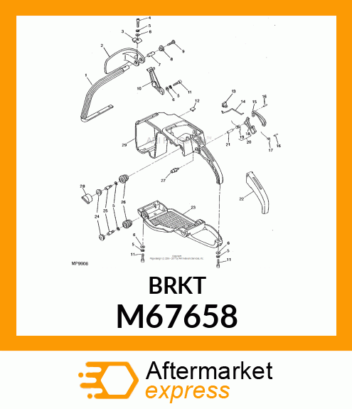 Guard - HAND GUARD-PUR M67658