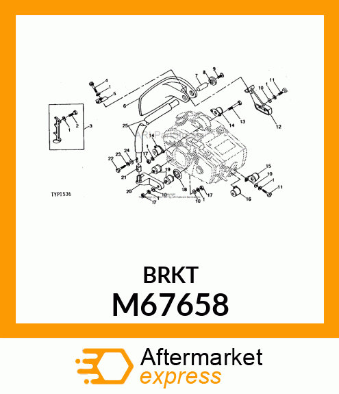 Guard - HAND GUARD-PUR M67658