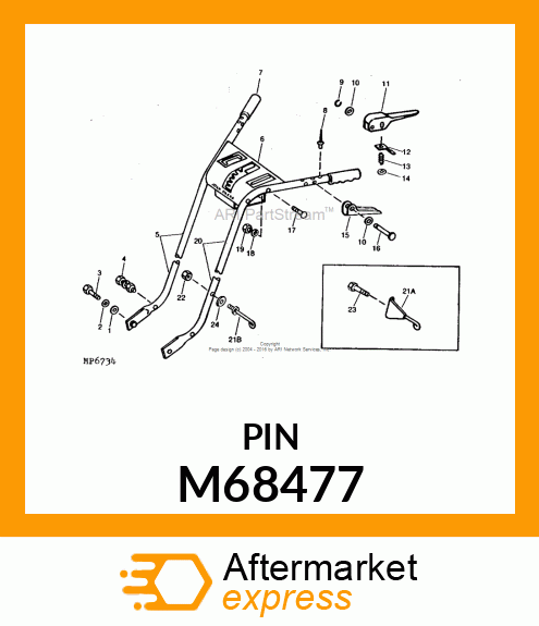 Pin Fastener M68477