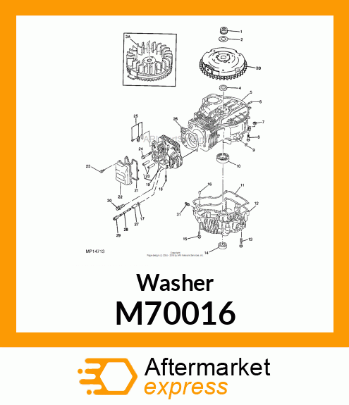 Washer M70016