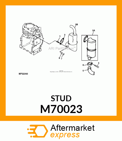 Stud M70023