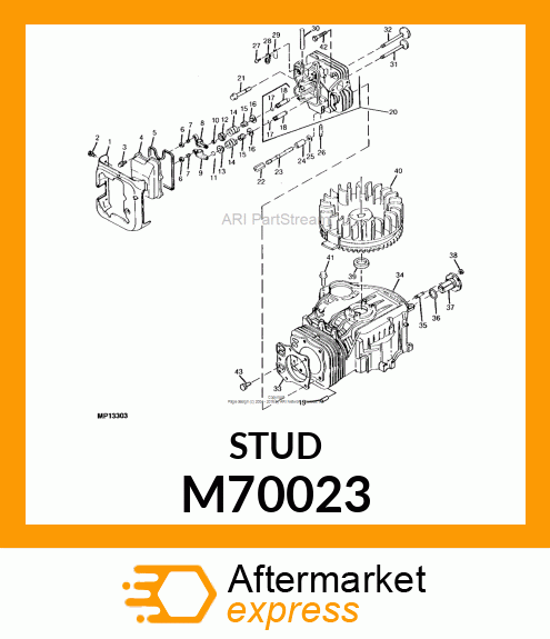 Stud M70023