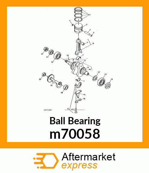 Ball Bearing m70058