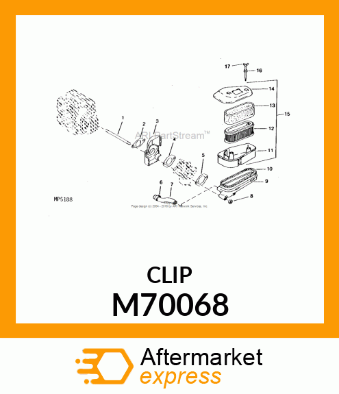 Clip M70068