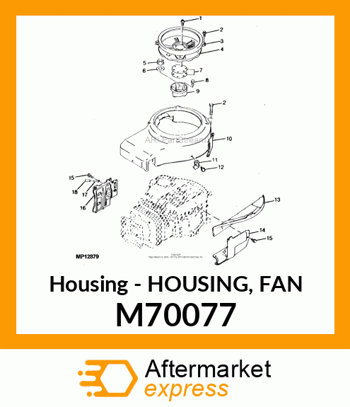 Housing M70077