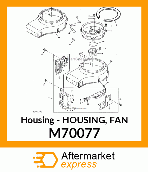 Housing M70077