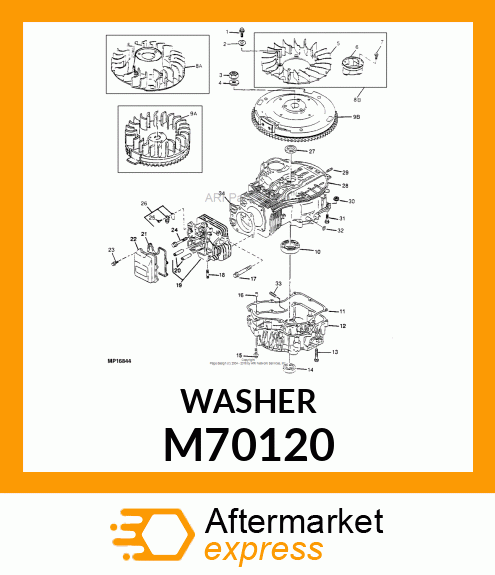 Washer M70120