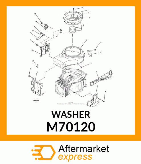 Washer M70120