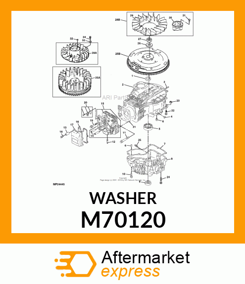 Washer M70120