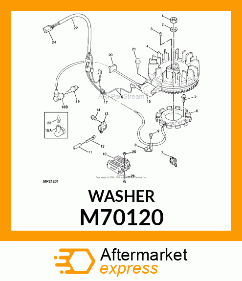 Washer M70120