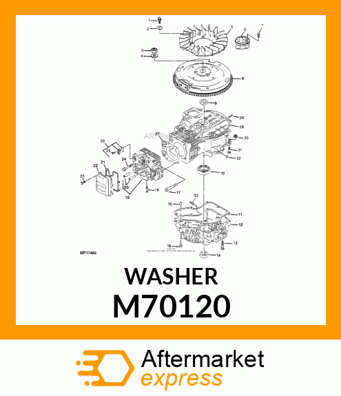 Washer M70120