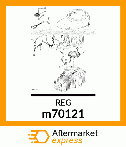 REGULATOR m70121