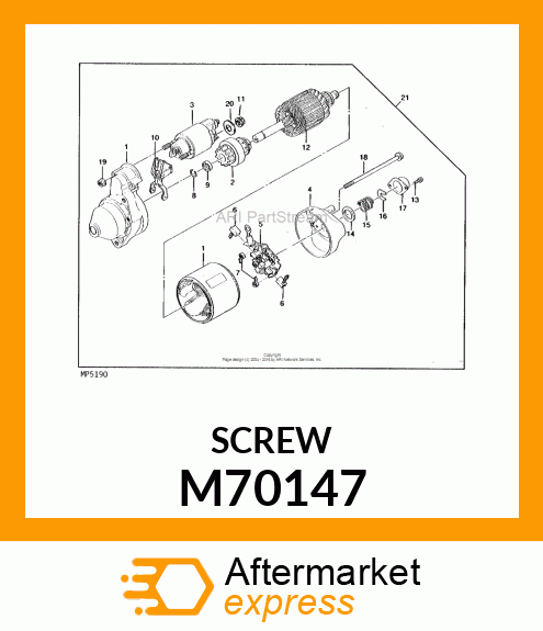 Screw M70147