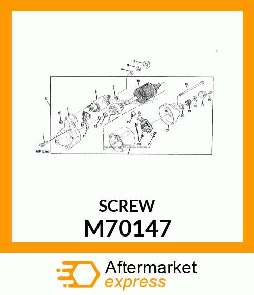 Screw M70147