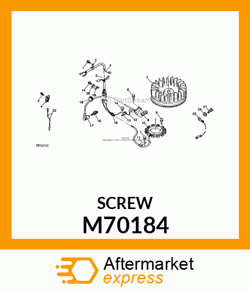 Screw M70184