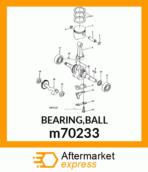 BEARING,BALL m70233