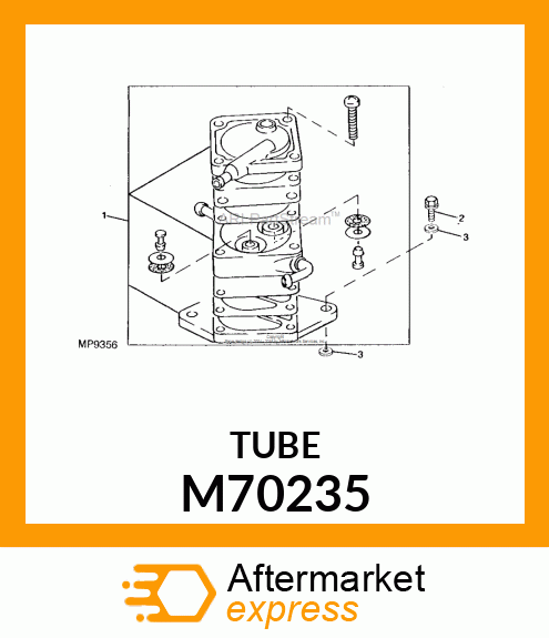 Tube - TUBE (SPECIAL SHAPED) M70235