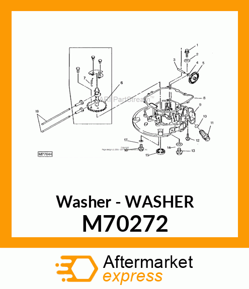 Washer - WASHER M70272