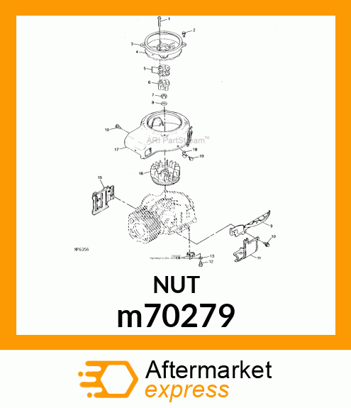 NUT m70279