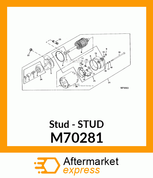 Stud M70281