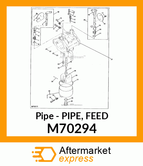 Pipe - PIPE, FEED M70294