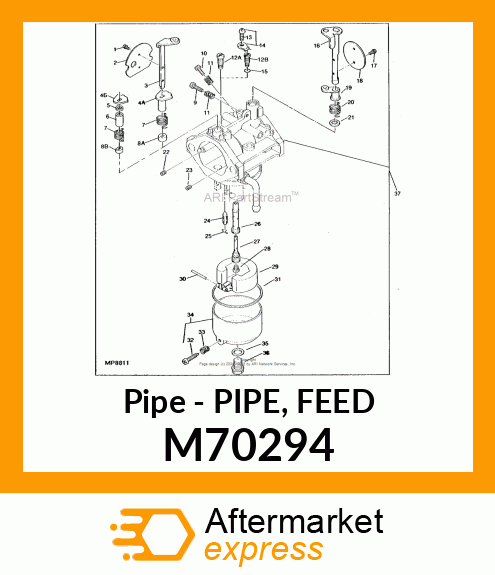 Pipe - PIPE, FEED M70294