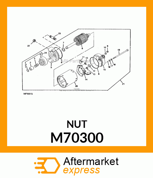 Nut M70300