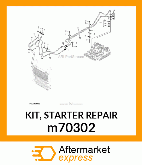 KIT, STARTER REPAIR m70302