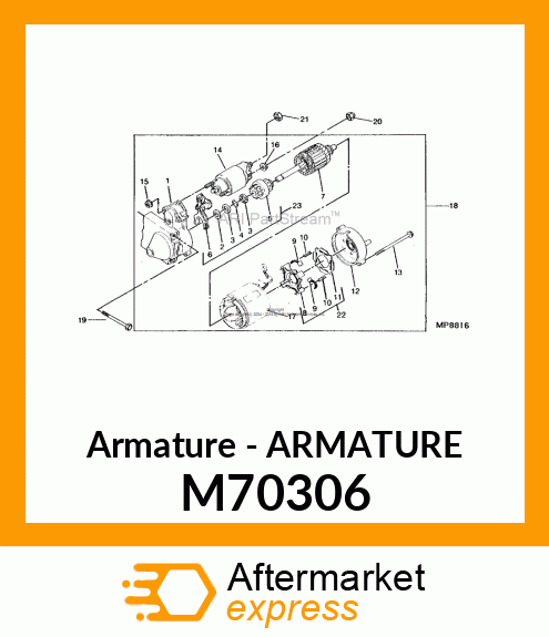 Armature - ARMATURE M70306