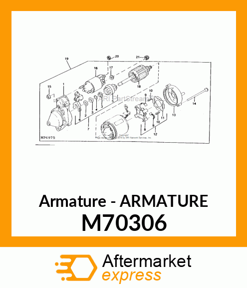 Armature - ARMATURE M70306