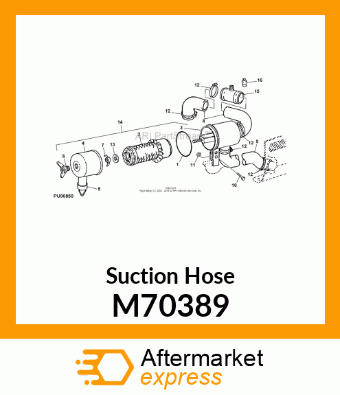 Suction Hose M70389