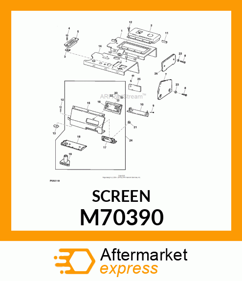 Screen M70390