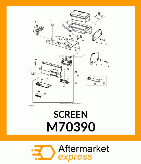 Screen M70390