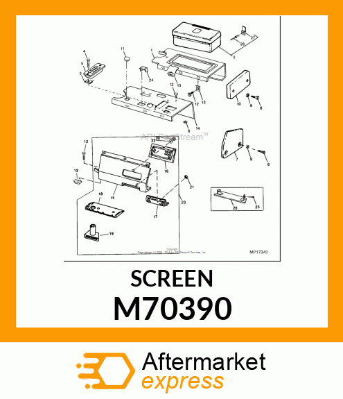 Screen M70390