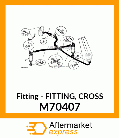 Fitting M70407