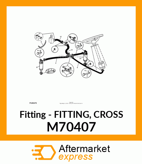 Fitting M70407