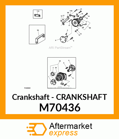 Crankshaft M70436