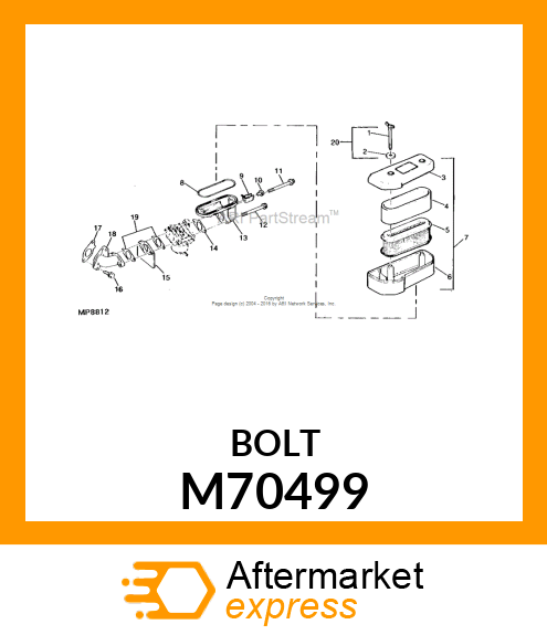 Bolt M70499