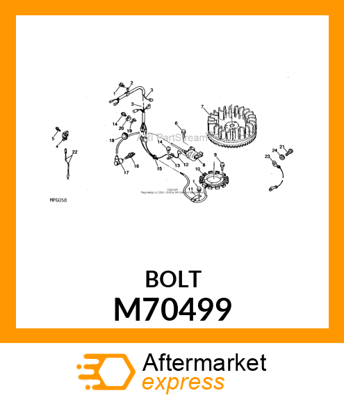 Bolt M70499