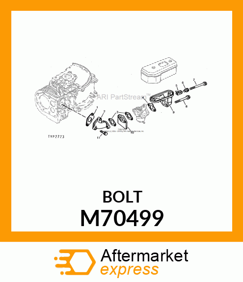 Bolt M70499