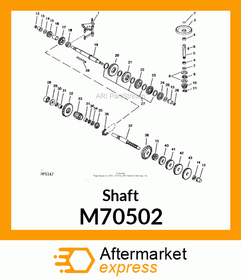 Shaft M70502