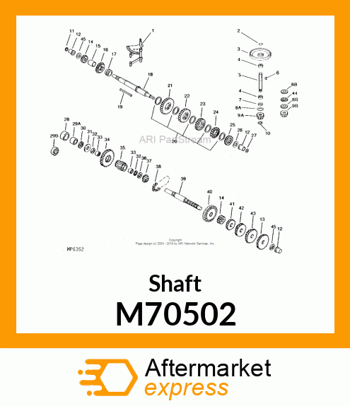 Shaft M70502