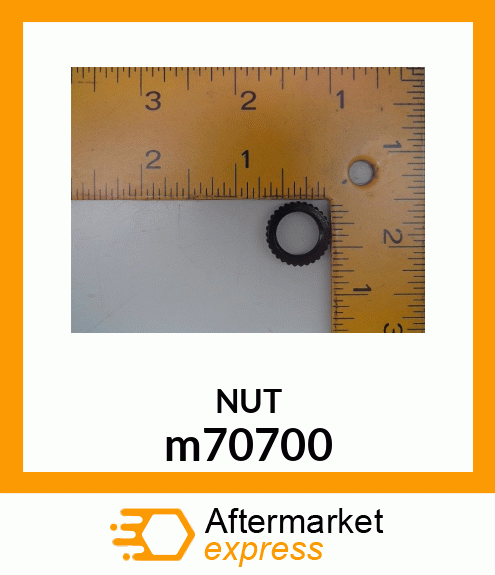 NUT, KNURL m70700