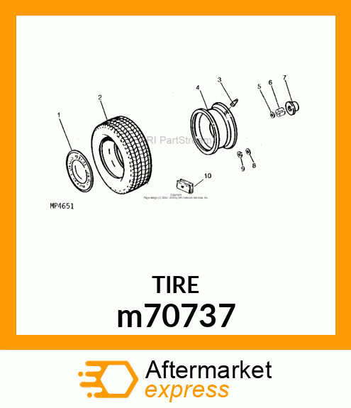 TIRE m70737