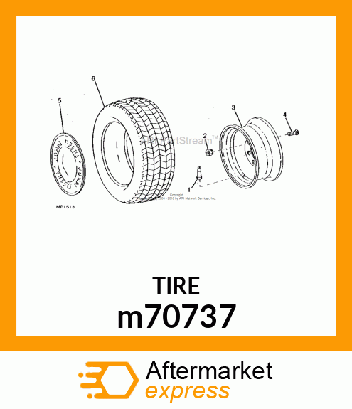 TIRE m70737